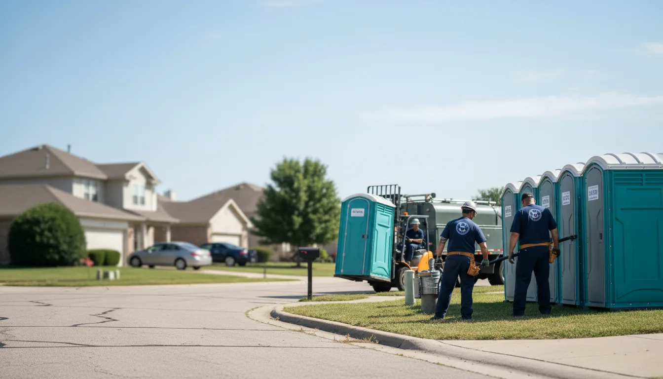 Porta Potty Rental in Dunlap, CA near me
